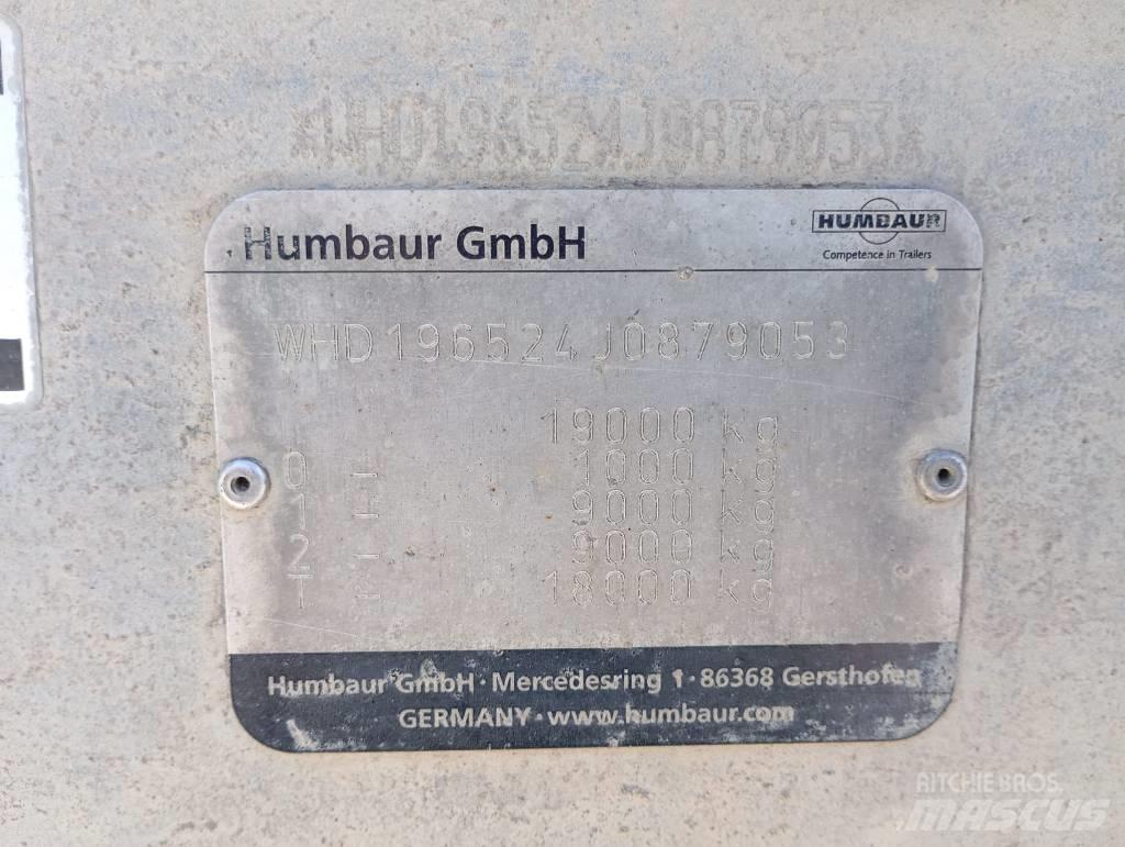 Humbaur WHD 196524 厢式拖车