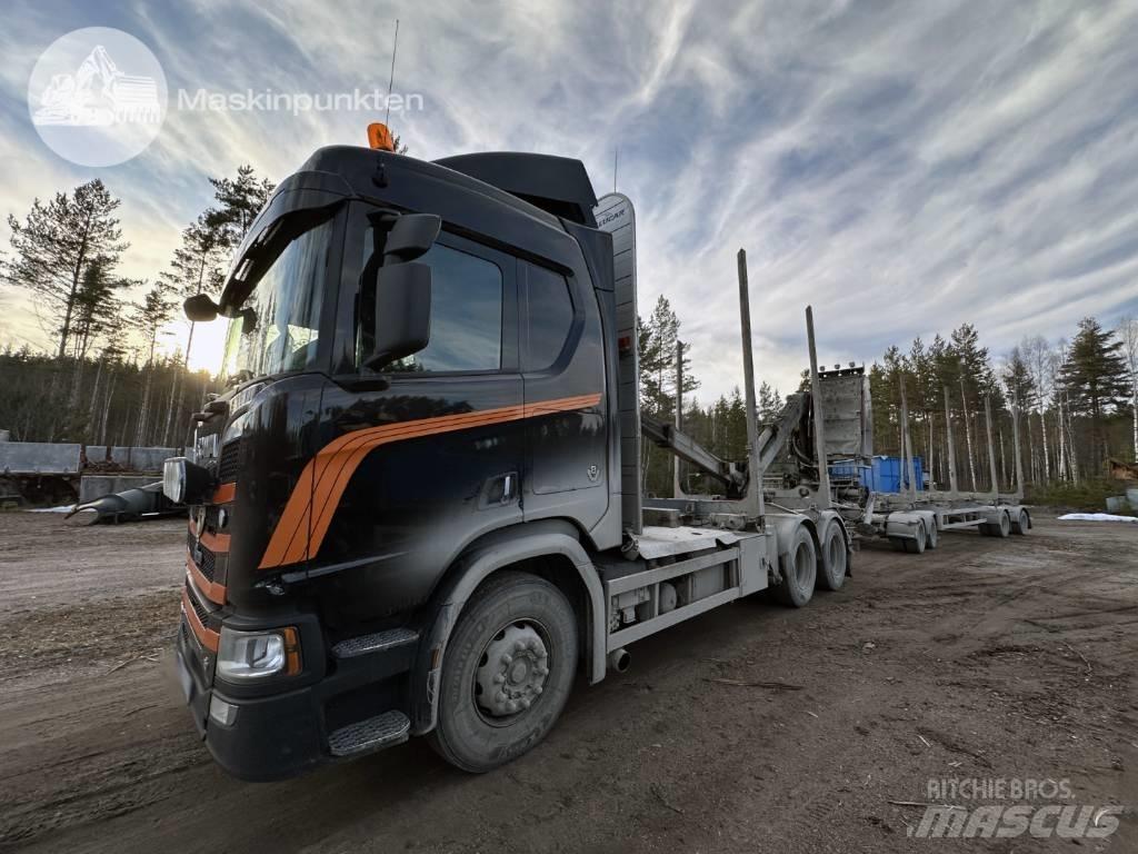 Scania R 650 Ekipage 木材运输车