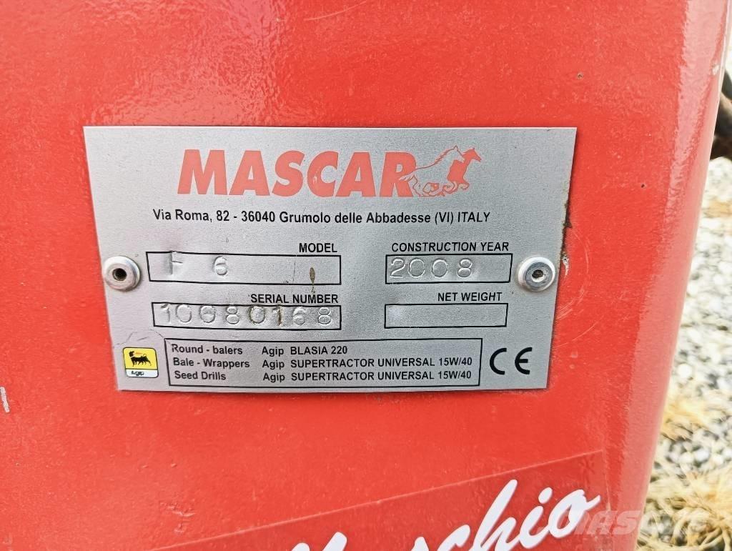 Mascar 6 FILE 精密播种机