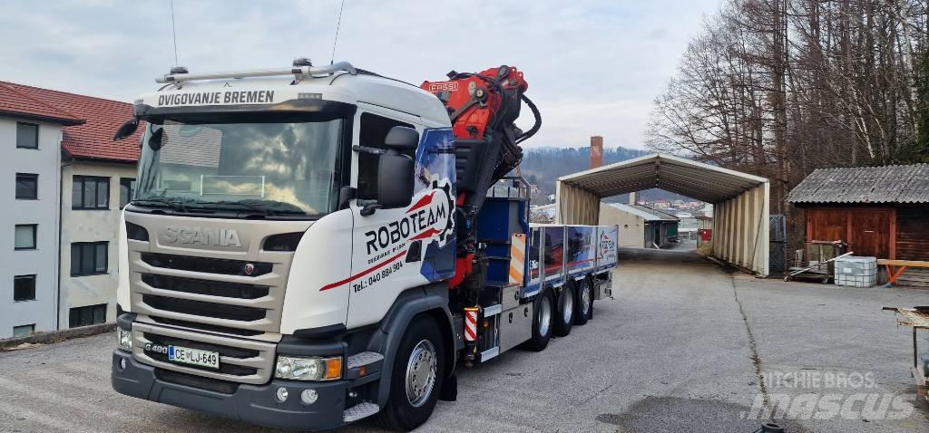 Scania G 490 起重车
