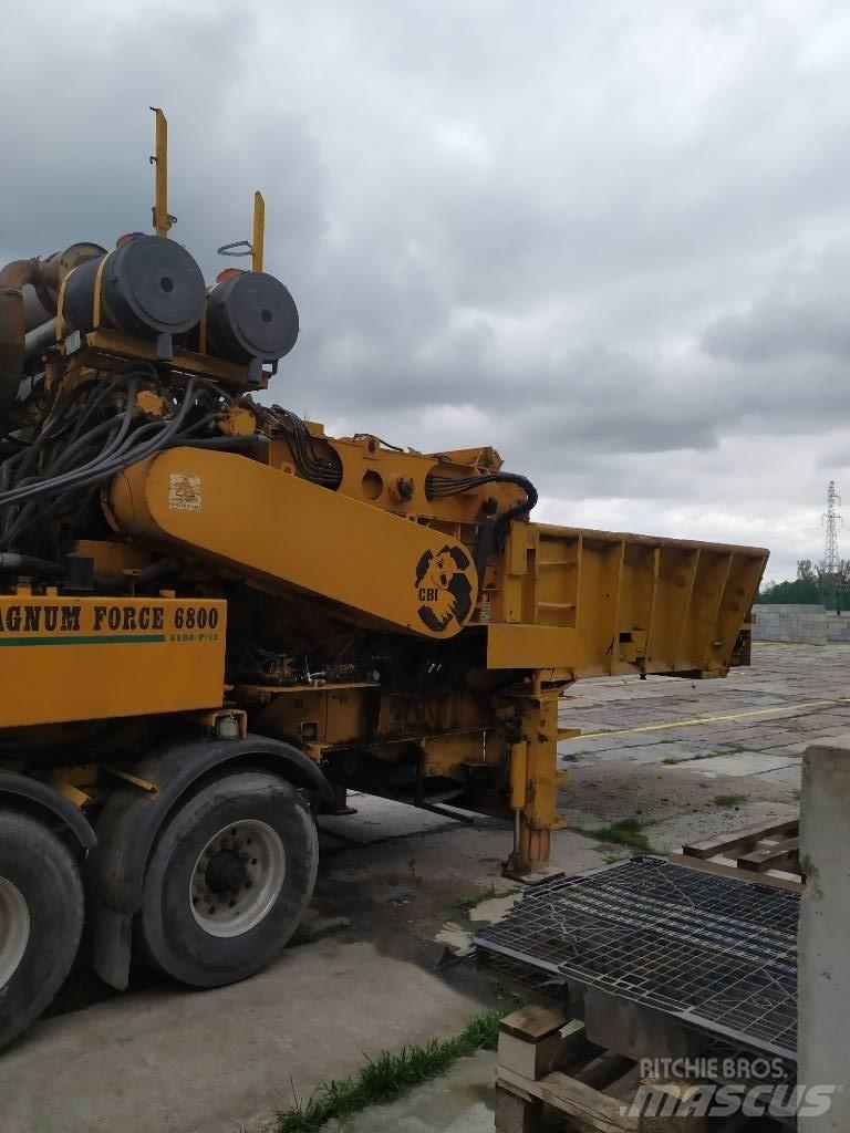 CBI 6800 T 木材削片机