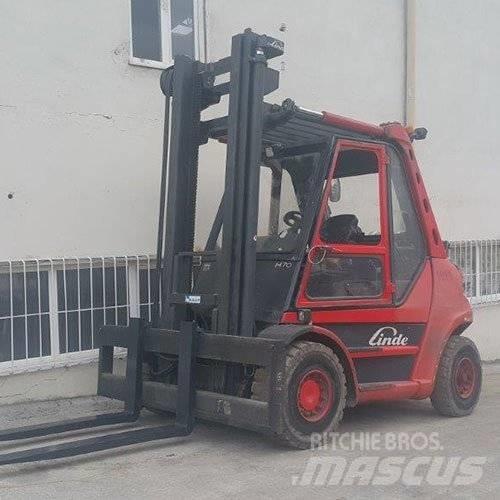 Linde H70T 天然气叉车