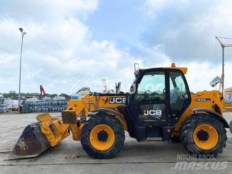 JCB 533-105 伸缩臂叉装车|叉装车