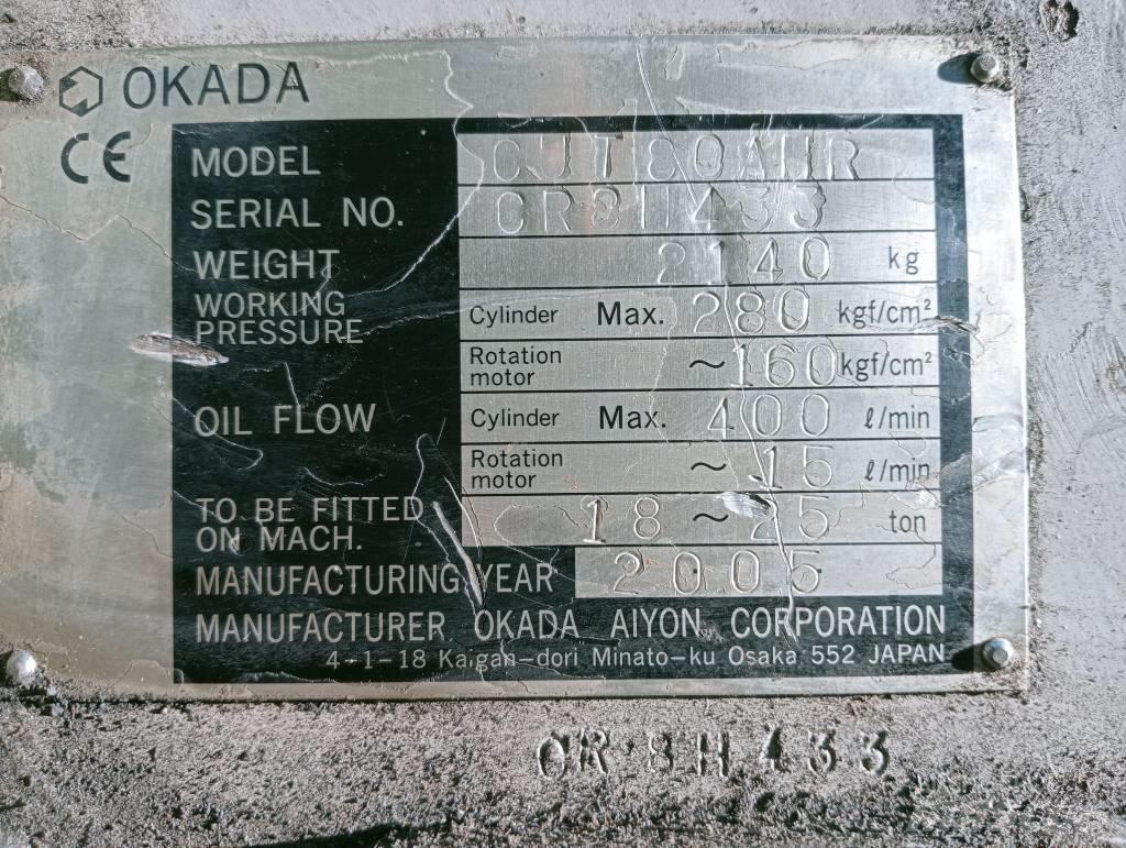 Okada CUT80 AHR 液压剪