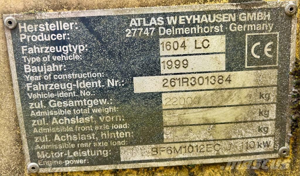 Atlas 1604 LC 履带挖掘机