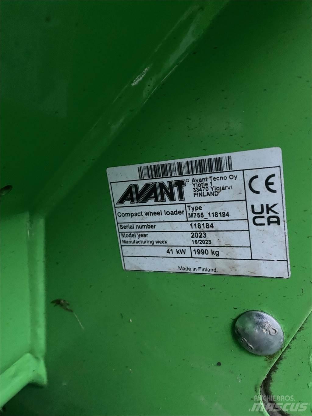 Avant AV 755I 轮式装载机