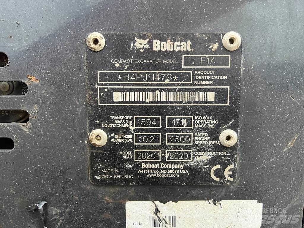 Bobcat E17 小型挖掘机