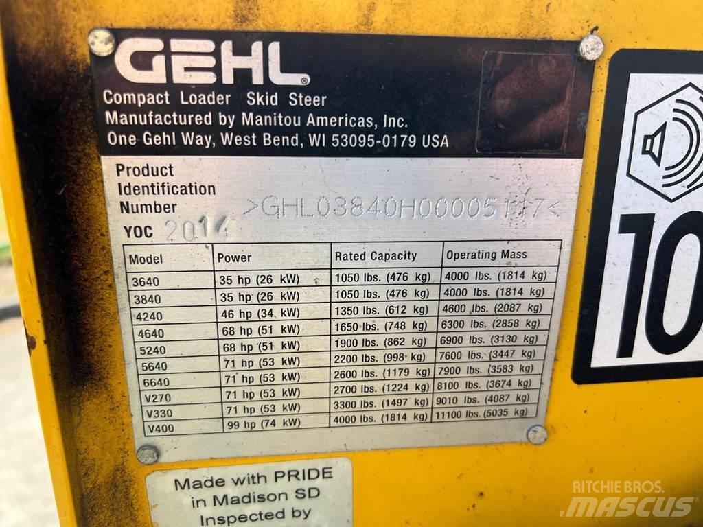 Gehl 3840 滑移装载机