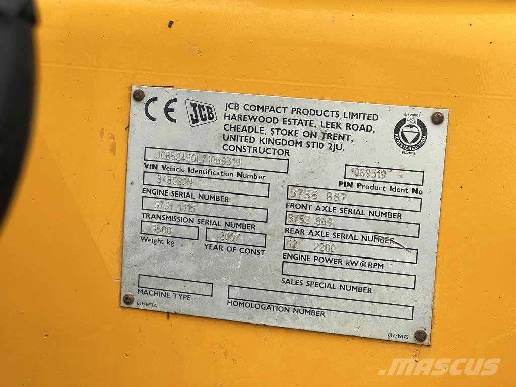 JCB LOADALL524-50 电动叉车