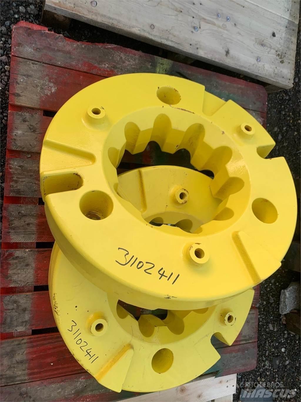 John Deere 600KG 轮胎、车轮、轮圈