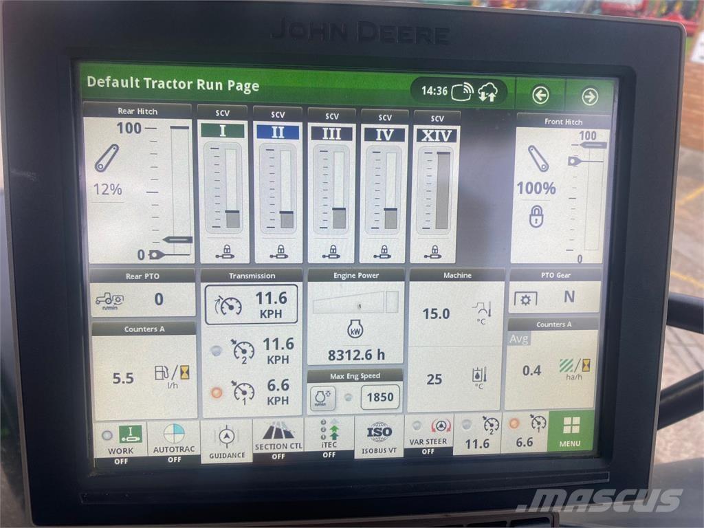 John Deere 6250R 拖拉机/农用车