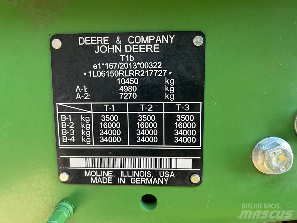 John Deere 6R150 拖拉机/农用车