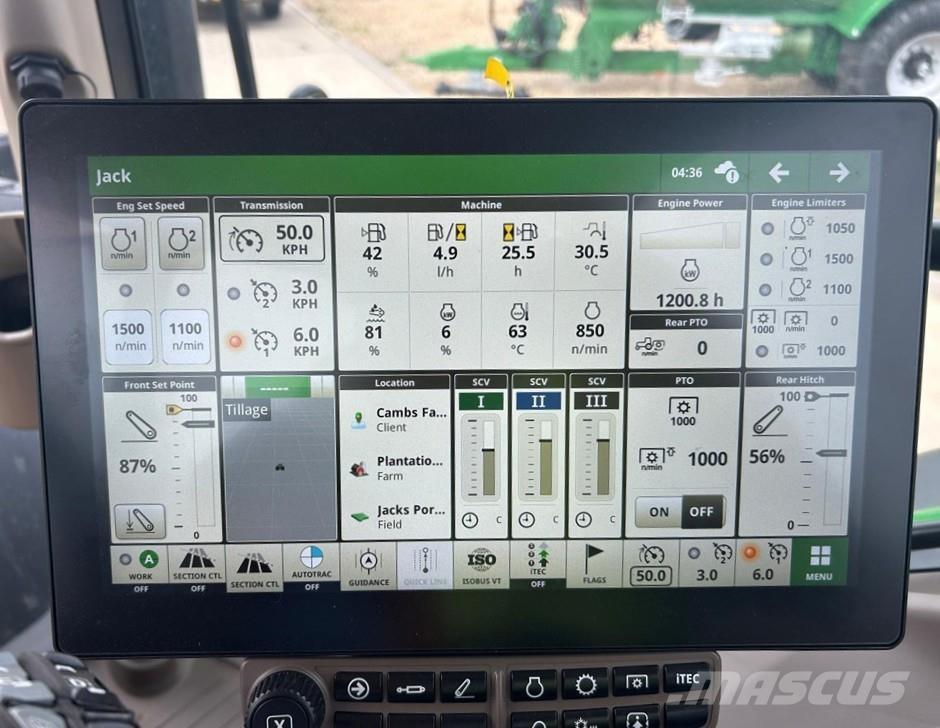 John Deere 6R185 拖拉机/农用车
