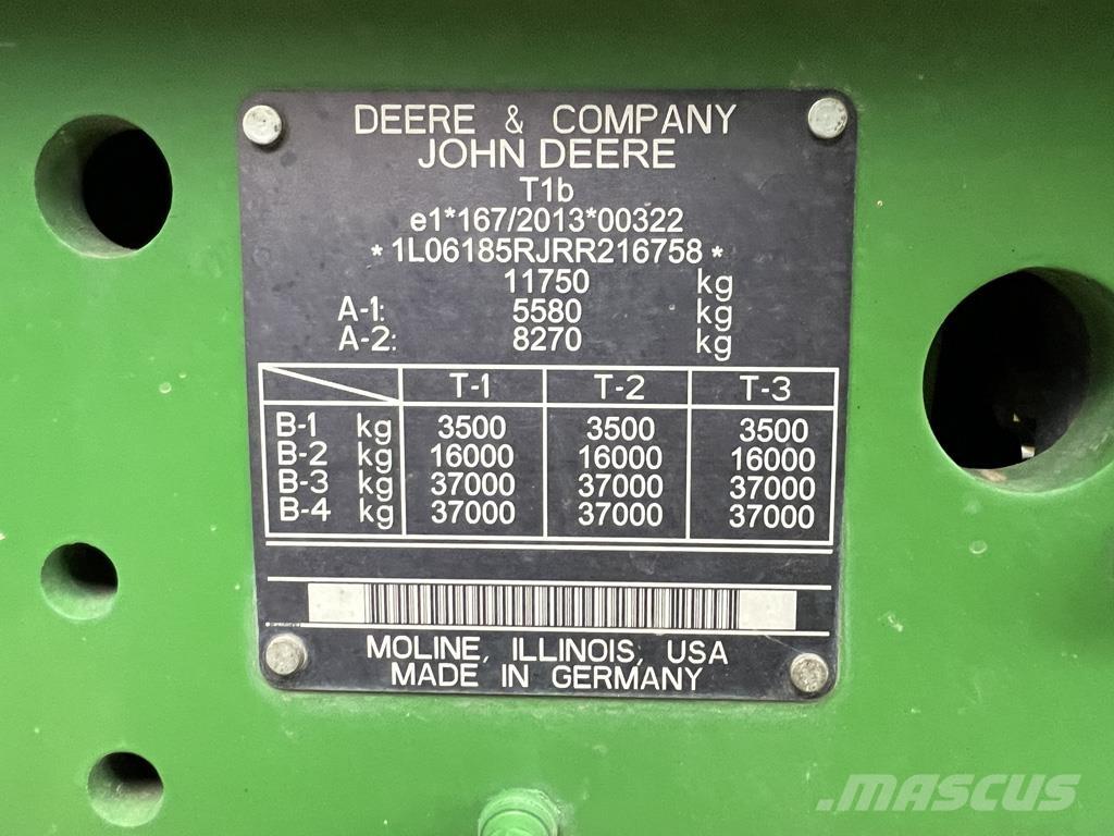 John Deere 6R185 拖拉机/农用车