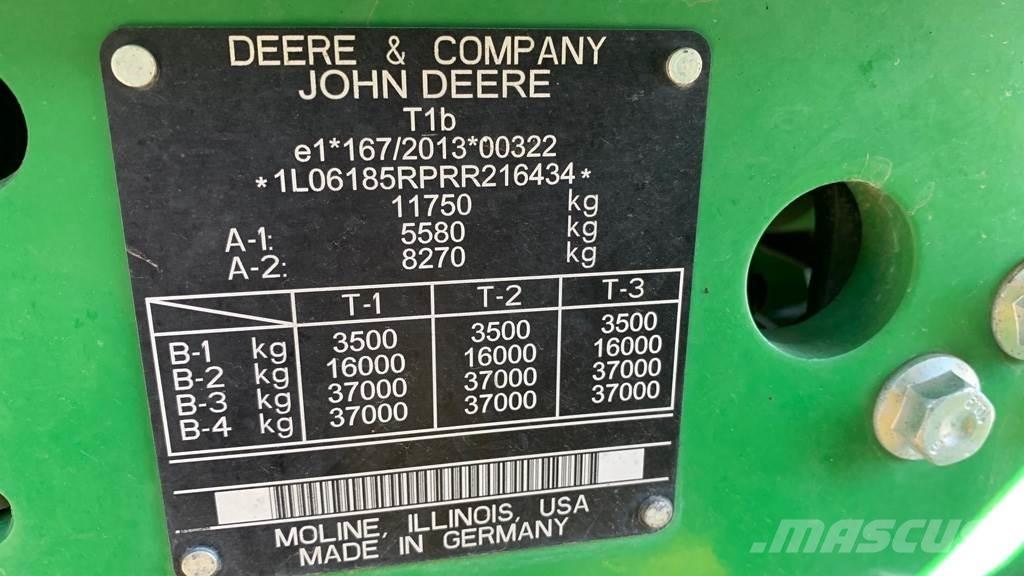 John Deere 6R185 拖拉机/农用车