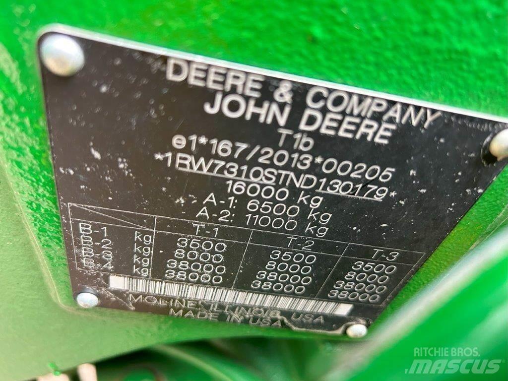 John Deere 7R310 拖拉机/农用车