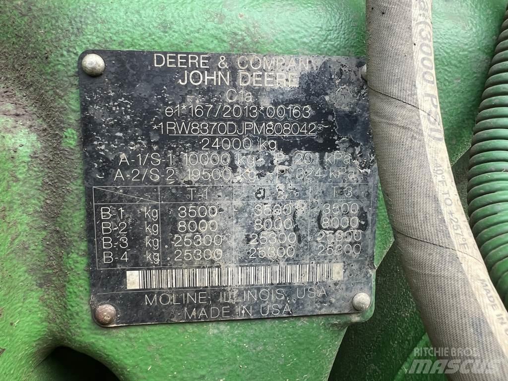 John Deere 8RX370 拖拉机/农用车