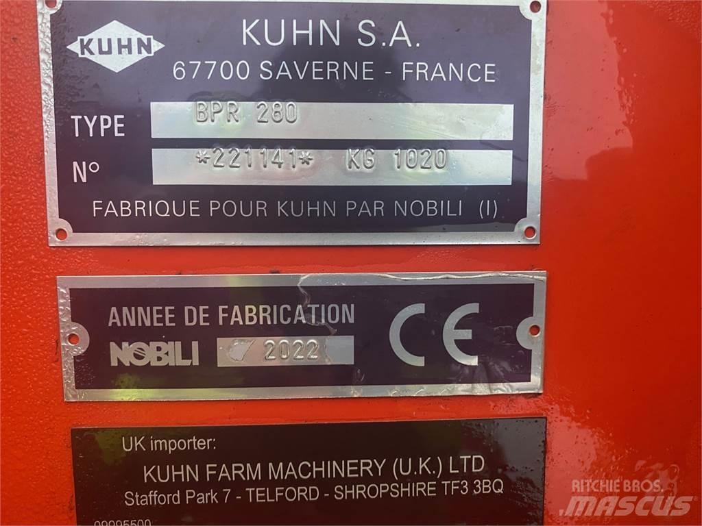 Kuhn BPR280 RH 牧场割草机和切顶器