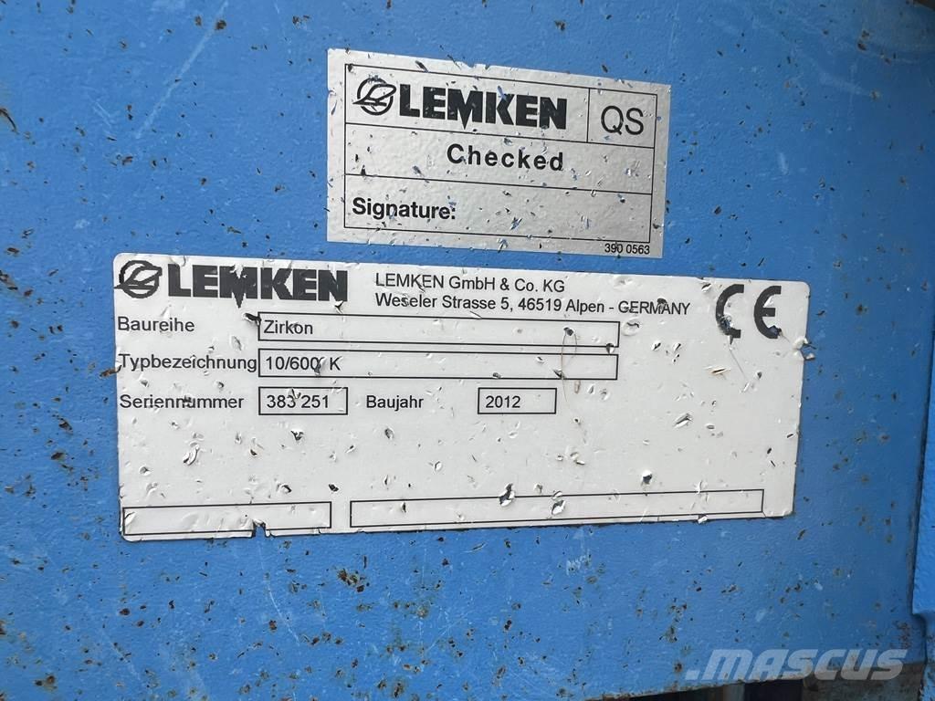 Lemken ZIRKON 10 动力旋转耙