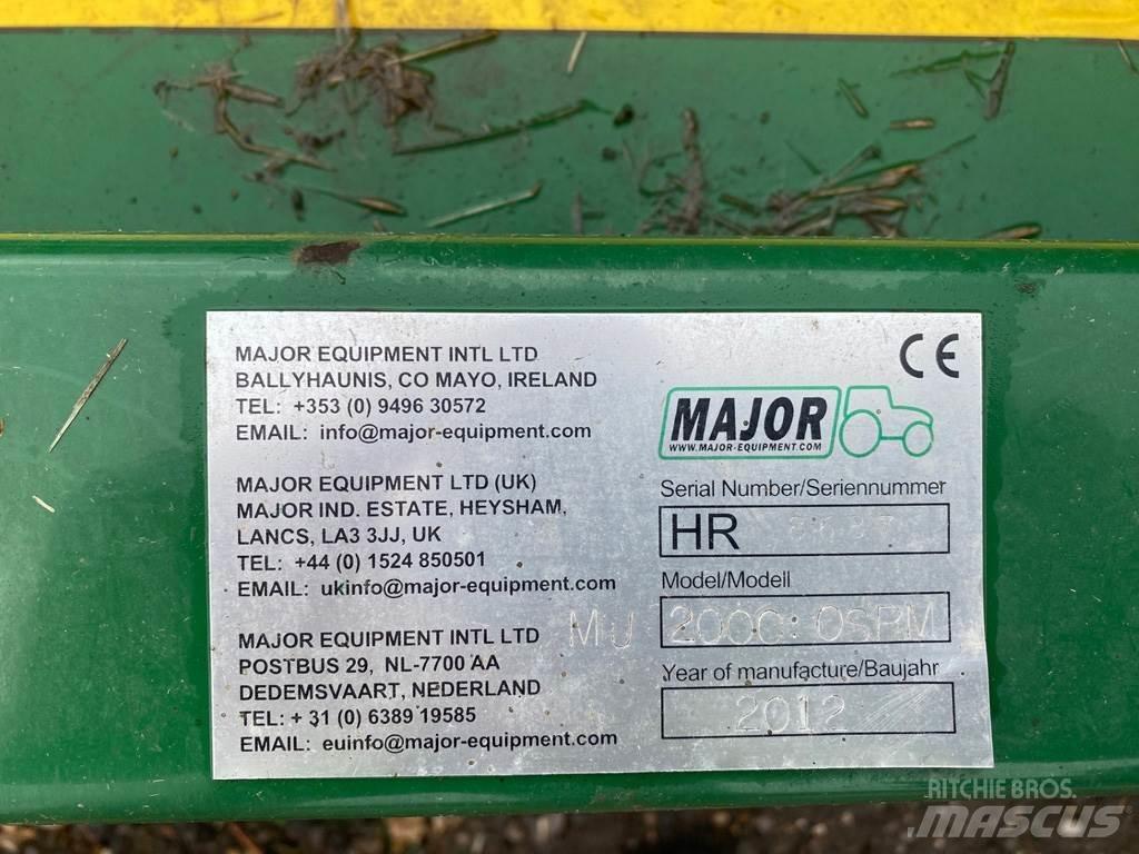 Major 2000 OSRM 牧场割草机和切顶器