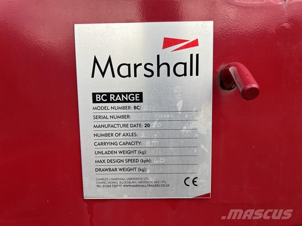 Marshall BC21 箱式拖车