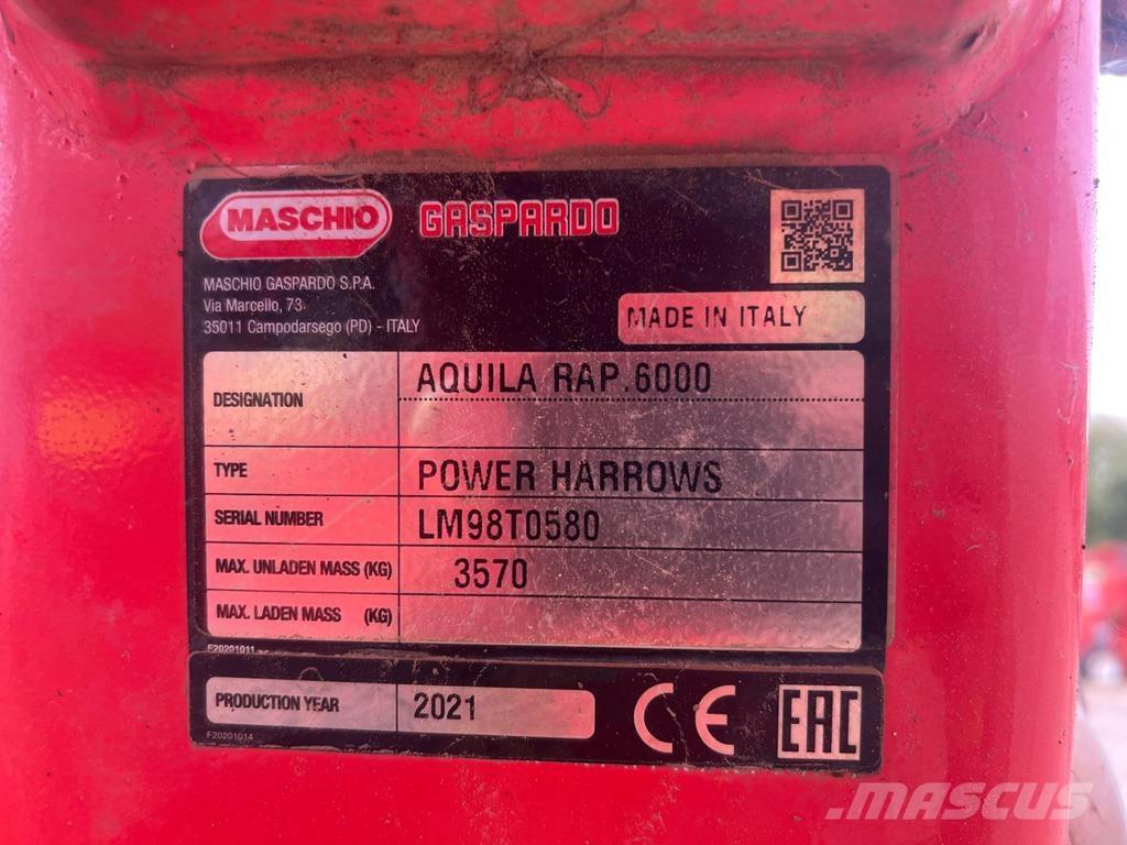 Maschio AQUILA 6M 动力旋转耙