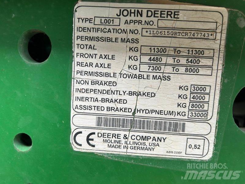 John Deere 6150R 拖拉机/农用车