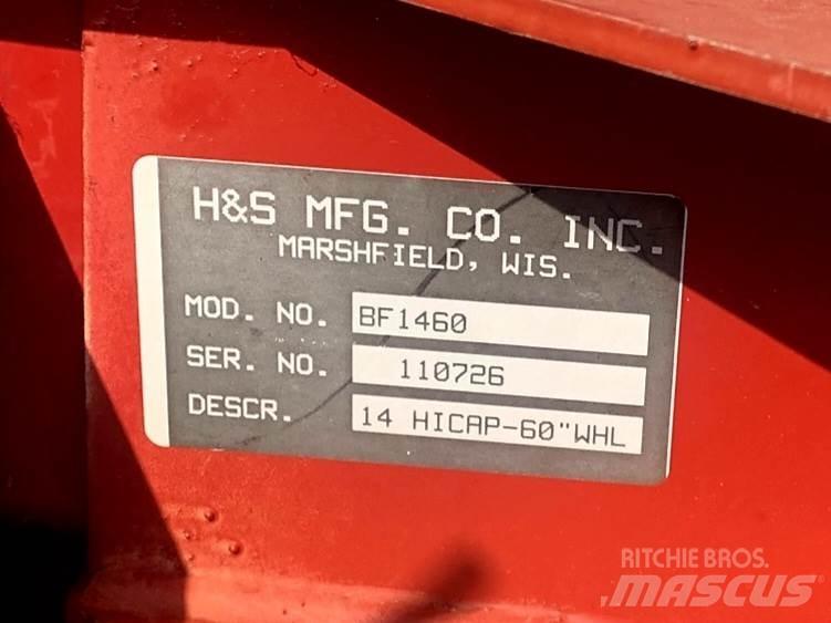 H&S BF1660 犁耙和摊草机