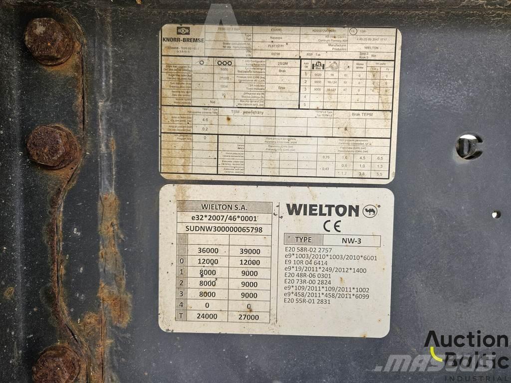 Wielton NW-3 侧帘半挂车