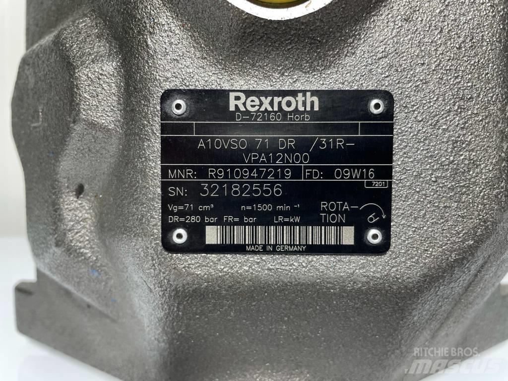 Rexroth A10VSO71DR 液压