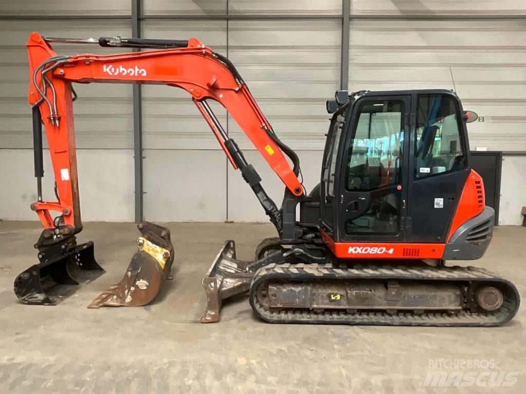 Kubota KX 080-4 中型挖掘机