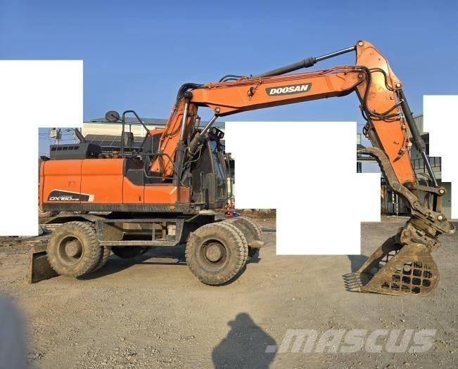Doosan DX 140 W-5 轮式挖掘机
