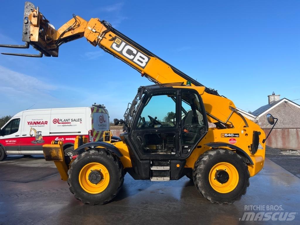 JCB 540-140 Hi Viz 伸缩臂叉装车|叉装车