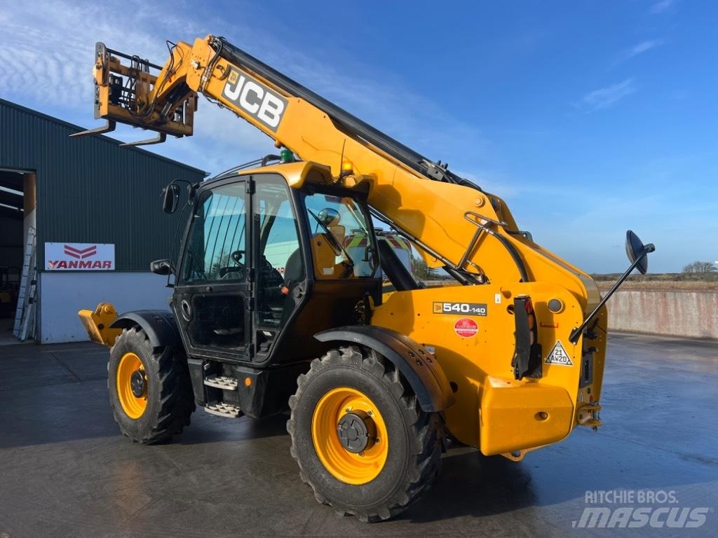 JCB 540-140 Hi Viz 伸缩臂叉装车|叉装车