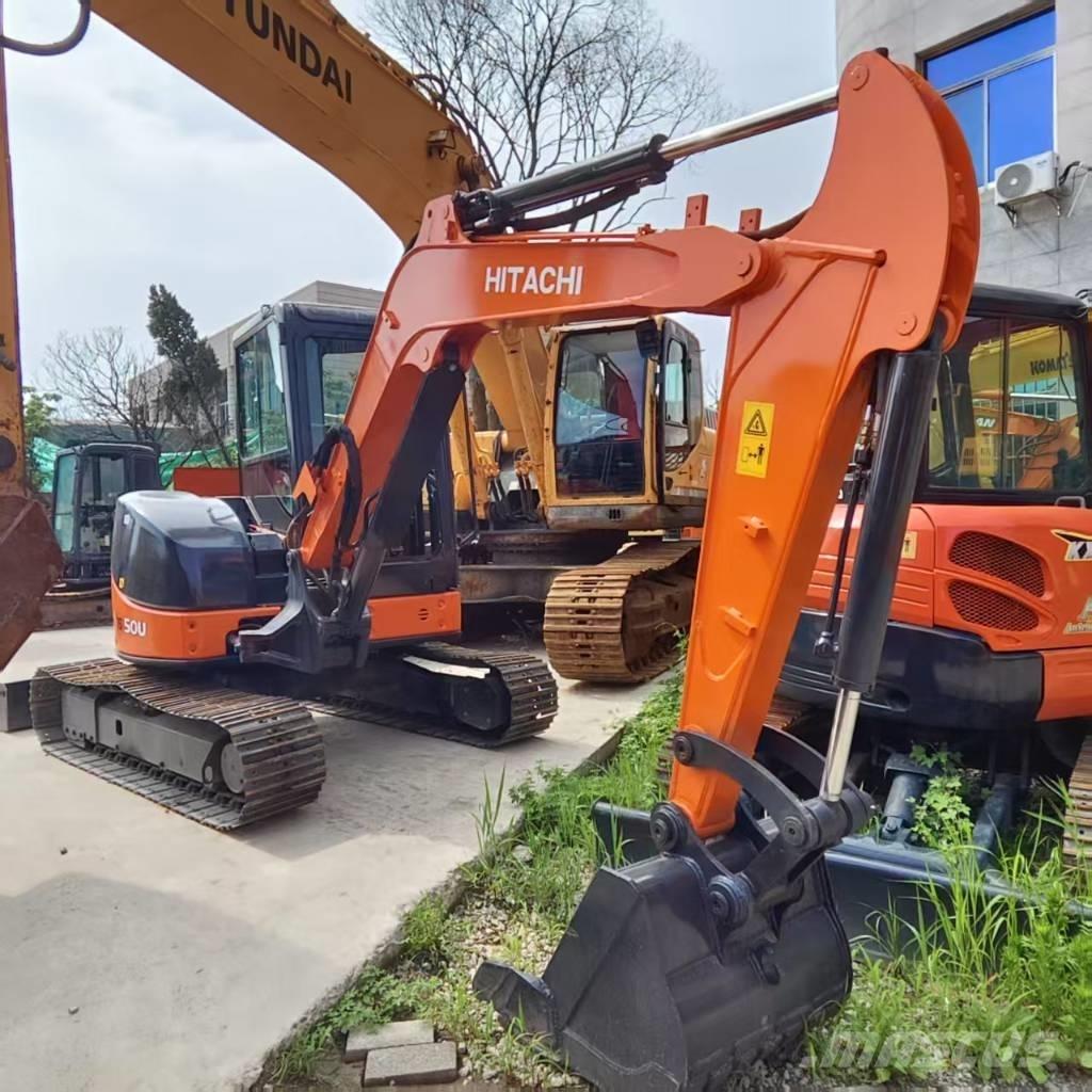 Hitachi ZX 50 U 小型挖掘机