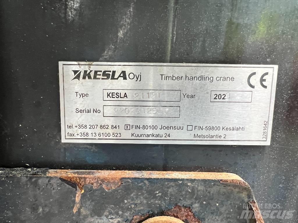 Kesla 2112T 木材起重机