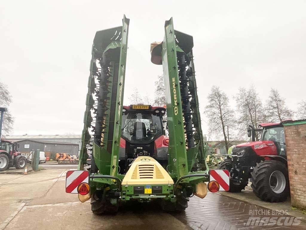 Krone b1000 割草调节装置