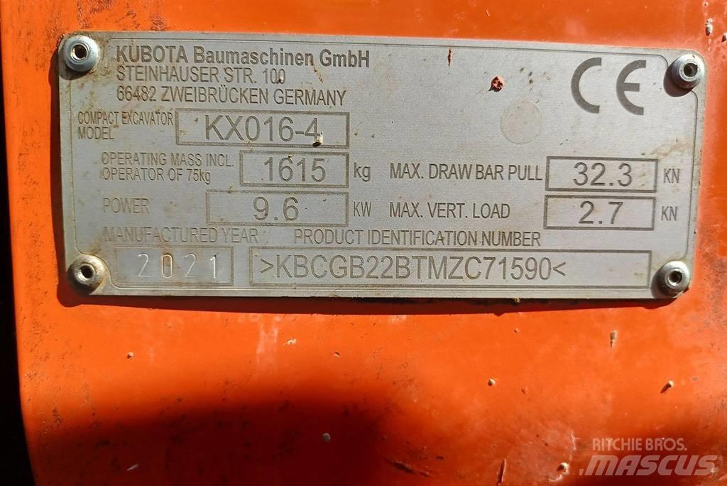 Kubota KX016-4G 小型挖掘机