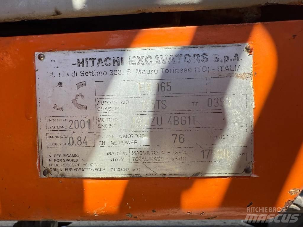 Fiat-Hitachi EX 165 履带挖掘机