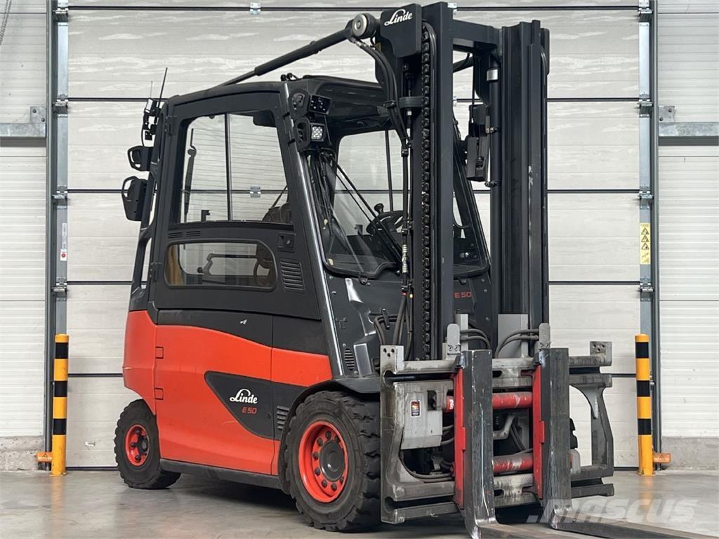 Linde E 50HL-01 电动叉车