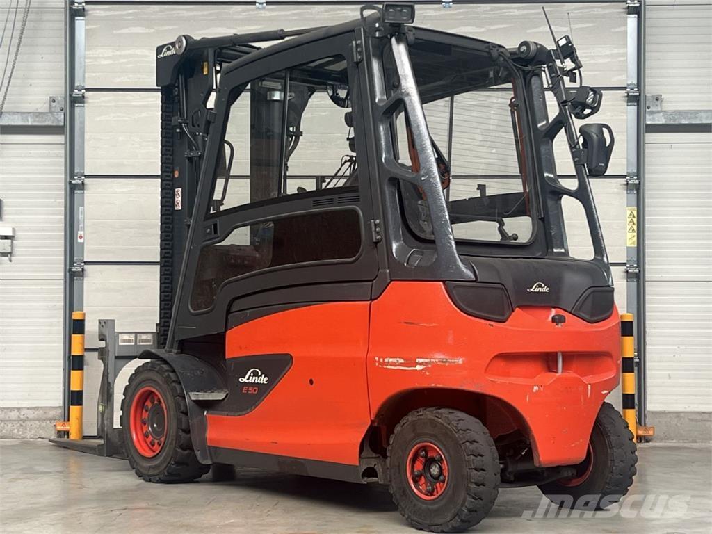 Linde E 50HL-01 电动叉车