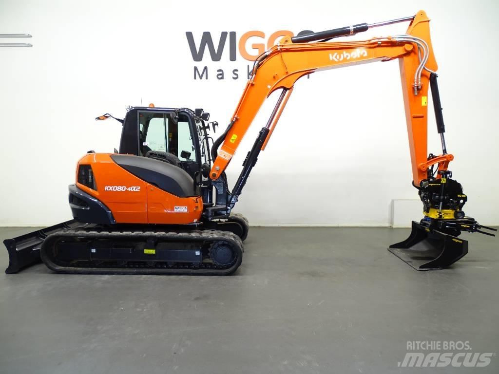 Kubota KX 080-4a 中型挖掘机