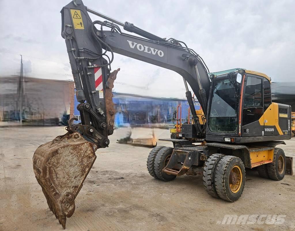 Volvo EW140E 轮式挖掘机
