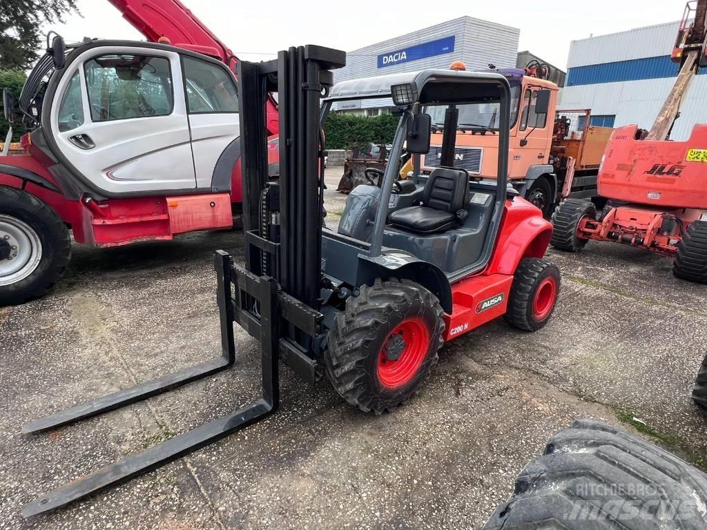 Ausa C 200 H X4 越野叉车|叉装车
