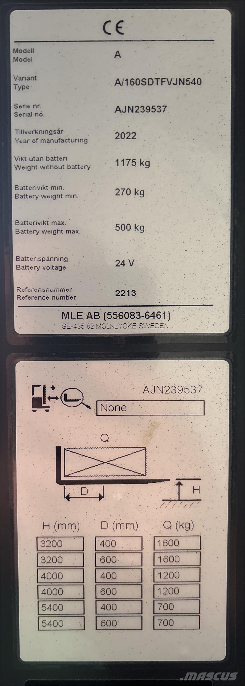Atlet A160 行走式堆垛机