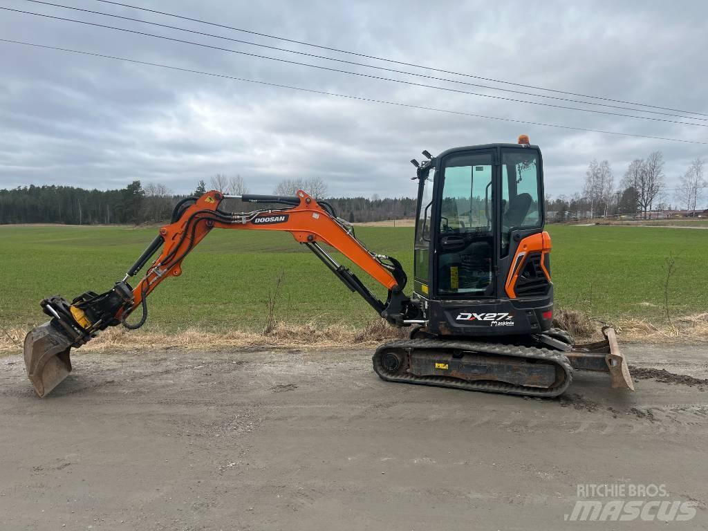 Doosan DX27 小型挖掘机