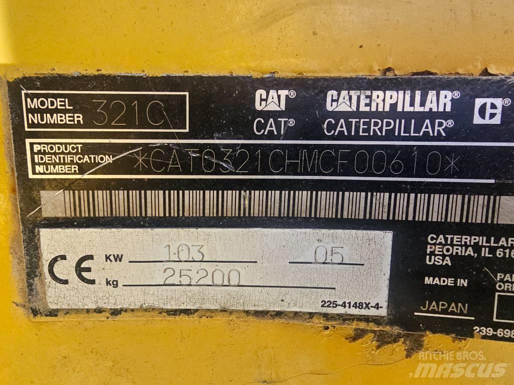 CAT 321C 履带挖掘机