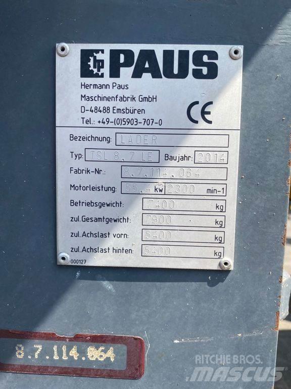 Paus TSL8.7 轮式装载机