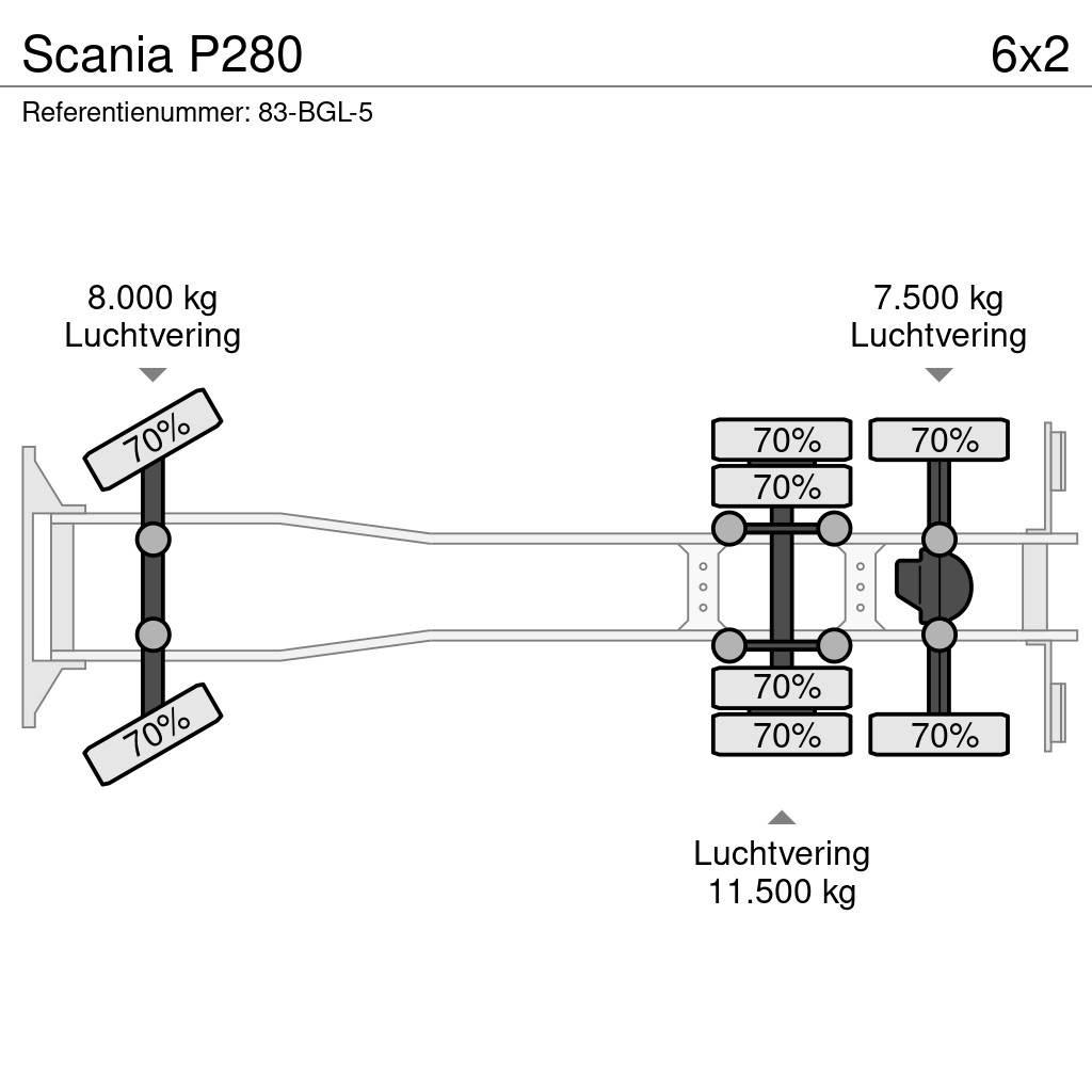 Scania P280 平板车