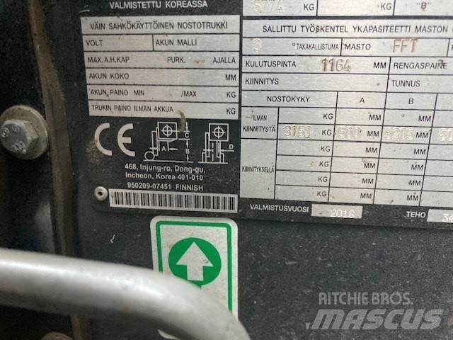 Doosan D35C-7 柴油叉车